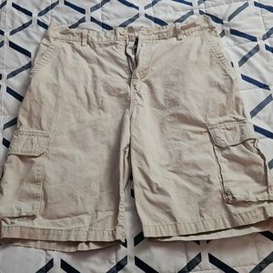 Khaki Cargo Shorts
